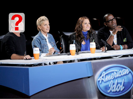 Simon Cowell, Ellen DeGeneres, Kara DioGuardi, Randy Jackson, American Idol Simon Cowell, Ellen DeGeneres, Kara DioGuardi, Randy Jackson, American Idol
